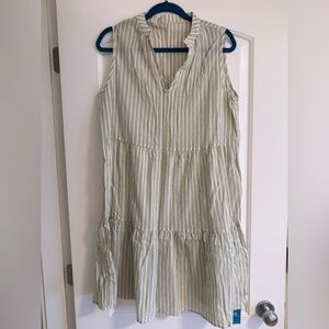 CUPSHE Cotton Sleeveless Dress Size Large